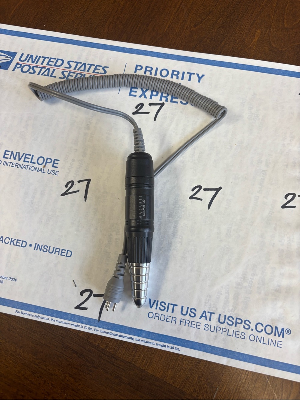 MAKARTT Nail Drill Handpiece for Up200 Machine